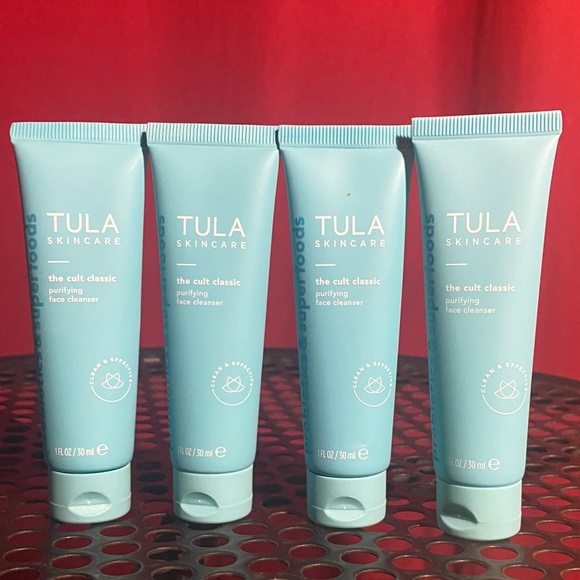 Tula Skincare 7 Pc Travel Sz Set-Cleanser, Cream, Drops NEW - Picture 3 of 3